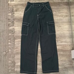 Dark Green Cargo Pants